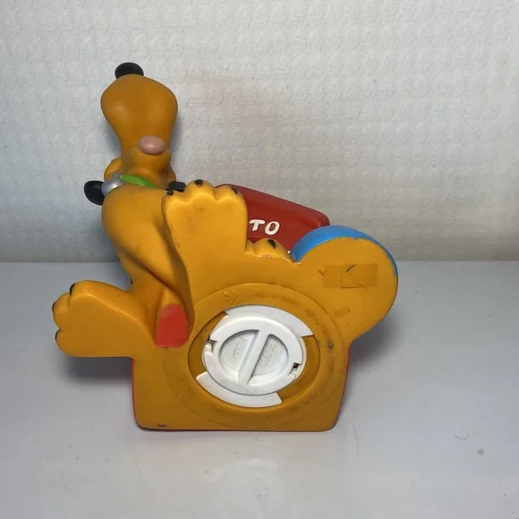 Disney Pluto Piggy Bank Hard Plastic H7” - Picture 5 of 5